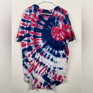 PacSun Round Hem Tie Dye Tee